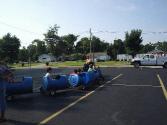 The Caterpillar runs at Family Day fun