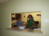 Workers prepare meals for kids VBS 2008